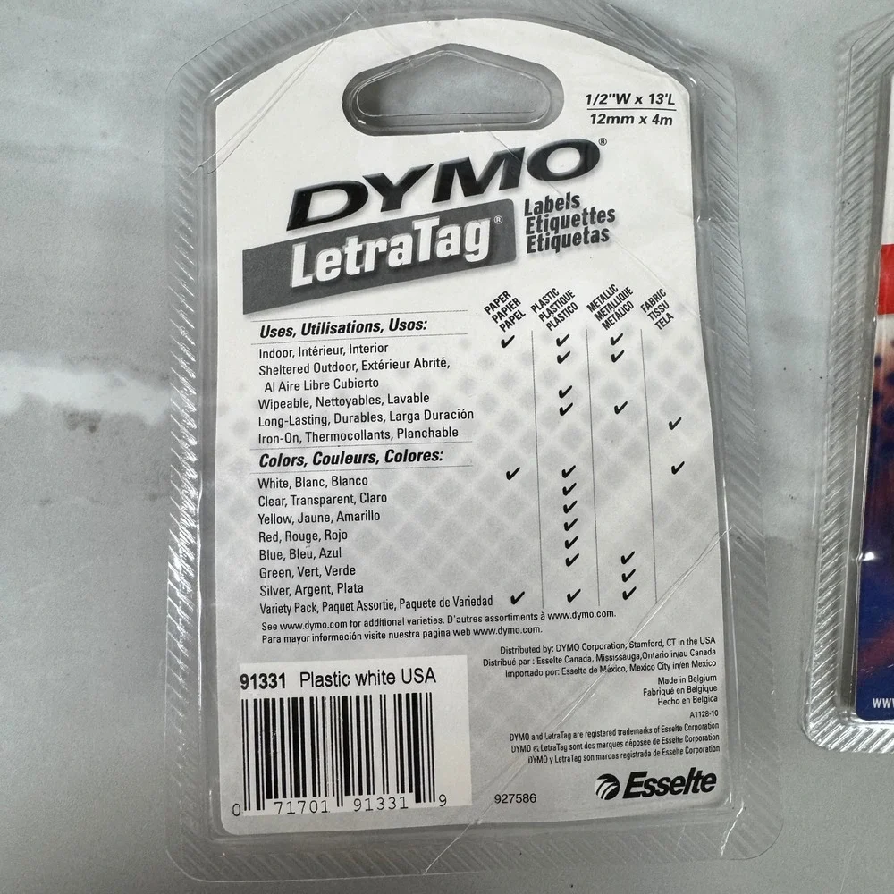 Dymo lot letratag